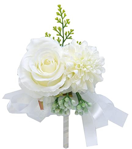 Hochzeit Ansteckblume, Rose Blumen Anstecker, Hochzeitsanstecker, Hochzeitsbrosche,Rose Ansteckblume, Bräutigam Und Trauzeuge Boutonnieres, Mit Künstlicher Blume, Zum Hochzeitstag, Formelle Dinnerpart