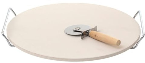 Neka - Pierre pizza barbecue 33 cm + roulette