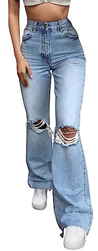 WILLBEST kompressionsstrumpfhose Damen Sporthose Damen Hosen Elegant Büro Baggy Jeans Cargo Trainingshose Kurzgröße Haremshose Baumwolle Bunt Festival Gadgets Hosen Baggy