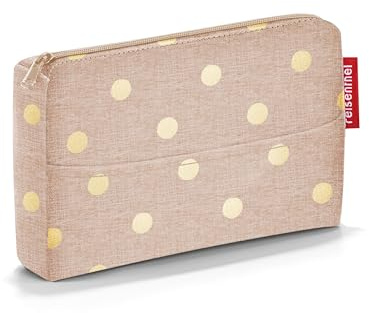 reisenthel pocketcase - Taschenorganizer, kompakt, Couleur:metallic dots Coffee