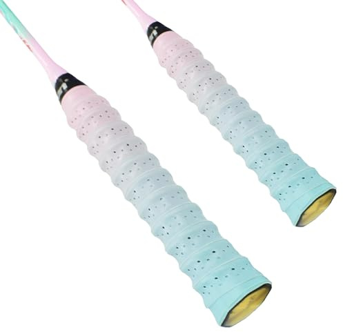 Senston 2pcs Racquet Grips Tape Overgrip for Tennis/Badminton/Squash Racquet Handle Grips