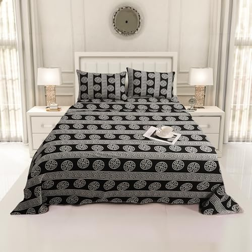 Juego de Sábanas Pirineo Termica 3 Piezas para Cama de 90 - Sábanas Polar para Invierno Cama Individual | Bajera Ajustable 90x190/200+30cm, Encimera de 160x270cm y una Funda Almohada 45x70cm