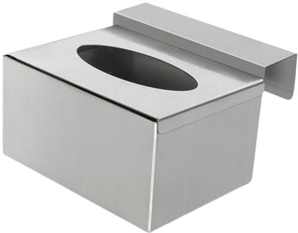 Wall Mounted Glove Dispenser Disposable Glove Storage Box Stainless Steel Glove Holder Versatile Tissue Box Cover For Living Room Desk Glove Organizer For Bathroom Home Kitchen And Supermarket