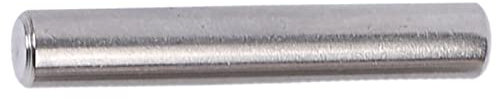 MBHHU Passstift, Zylinderstifte mit flachem Kopf, Positionsloch, passender Splint, metrischer Flansch, Maschinenverschluss, Edelstahl(25mm)
