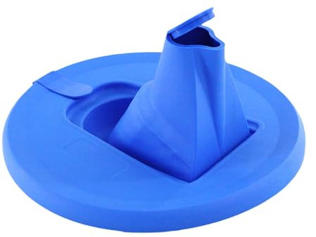 Lata de pintura Tapas Tapas y Verter Polvo de frotis y Escape Lata Pala de Pintura para Almacenamiento de Colores Sellado