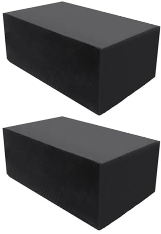 Hebebühnen gummiauflage für scherenwagenheber Scherenheber Wagenheber Unterlage Gummi Gummiblöcke gummiklötze unterstellbock für wagenheberaufnahme Auto gummiklotz gummipuffer (2pcs 240x150x95mm)