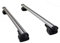 Summit SUM-003 Semi Universal Roof Bars (Pair of) to Fit Cars with Running Rails, Aluminium 1.35m in Length, Set of 2, one size, Silver