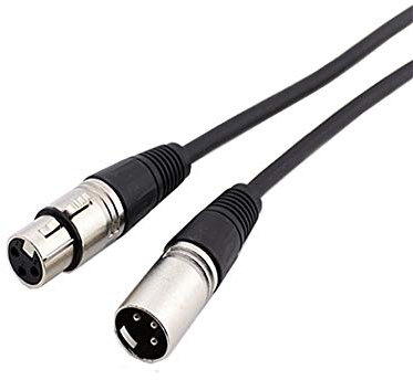 XLR Cable Microphone Male to Female Stereo Audio Adapter Male