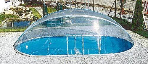 Cabrio Dome für Ovalbecken/Abdeckung für Ovalpool/für Ovalbecken 7,37 x 3,60m