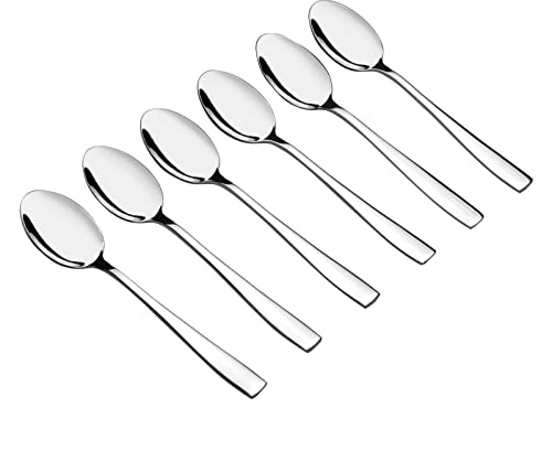 Zerdyne Cuillère à café espresso Demitasse 12 pièces en acier inoxydable