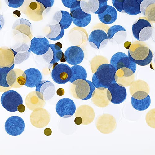 VCOSTORE 6500 Stück Konfetti Hochzeit Geburtstag, 2.5cm Streudeko Geburtstag Konfetti Glitzer Papier Streudeko Seidenpapier Confetti Groß Bunt für Versammlungen, Feste und Jubiläen