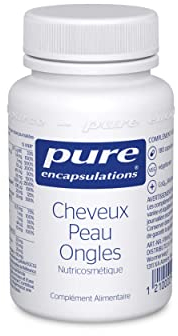 Cheveux Peau Ongles - Formule Nutricosmétique avec Biotine, Vitamine C, Coenzyme Q10, Cuivre, Sélénium & Zinc - 180 Gélules