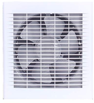 Ventilador Extractor de baño, Ventilador Extractor de Cocina de 8 Pulgadas, Ventilador de ventilación silencioso para baño/Cocina Tipo Obturador eléctrico
