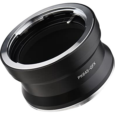 Andoer PK645-GFX - Adattatore di ricambio per obiettivo Pentax PK645 su fotocamere Fujifilm G Mount GFX100 GFX50S GFX50R GFX100S