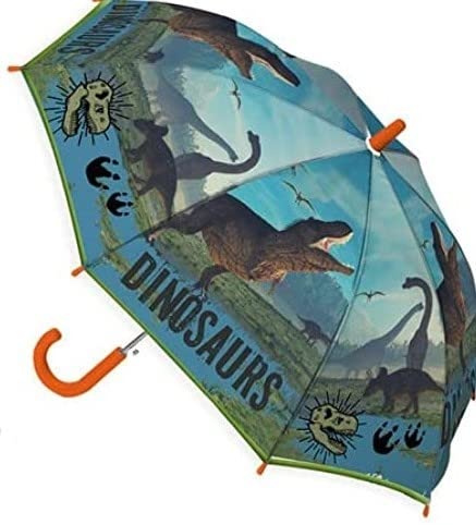 Dinosaurier Regenschirm 42/8 manuell, mehrfarbig