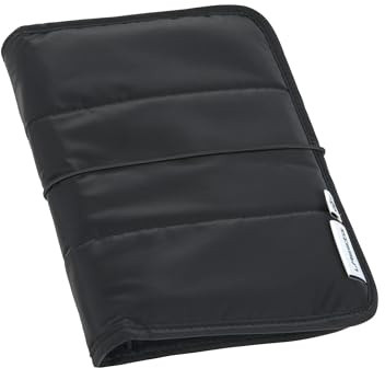 Casual Baby blöjväska med skötunderlag och fack för våtservetter för resor/changing pouch svart