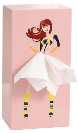 Damenrock-Taschentuchbox-Abdeckung, Schöne Kleid-Taschentuchbox, Süßer, Lustiger Vintage-Lady-Up-Kleid-Taschentuchhalter, Kurzer Rock-Mädchen-Cartoon-Taschentuchbox, Taschentuchbox Für Damenrock