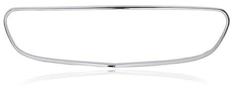 Garsent Kühlergrill-Umrandungszierleiste für E-Klasse 2014–2016, W212 S 212, 2128852574 Ersatz für E-Klasse W212 S 212 Facelift 2014 Bis 2016 (Chrom)
