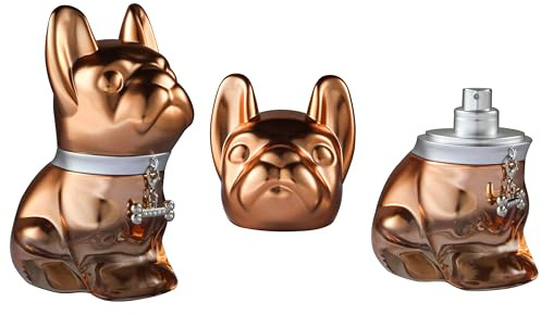Jean-Pierre Sand - Apello Rosé Gold – Eau de Parfum, 75 ml – Profumo per donne in bottiglia da collezione, ideale come regalo – Profumo da donna in flacone Bulldog