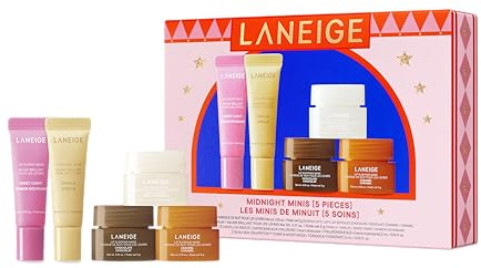 LANEIGE Midnight Minis: Limited-Edition Holiday Lip Care Gift Set for Day & Night Hydration