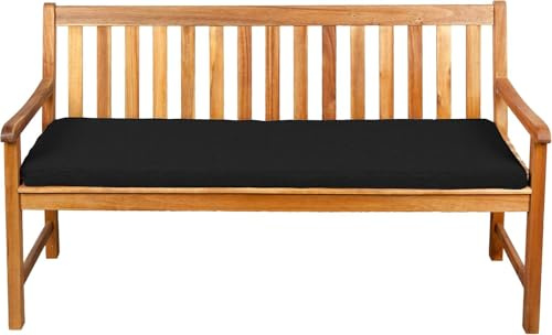 BEITUOPI Garden Bench Cushion 2/3/4 Seater Outdoor Long Bench Seat Pad for Lawn & Garden, Patio, Office, Coffee Shop with Removable Cover(#15,145x40x5cm/57x16x2in)