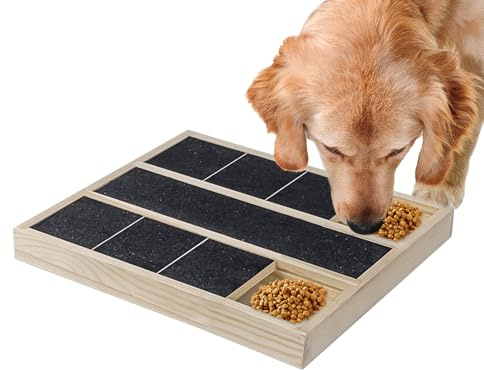 Rascador para perros - de uñas para cachorros con de tratamiento, cojín de cuidado de garras de madera, rascador multifuncional, accesorio para el cuidado de animales, juego interior y