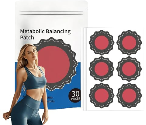 30 Pezzi Cerotti Naturali per il Benessere, Supporto per l'Equilibrio Metabolico, Cerotti per l'Ombelico, Detox Naturale per il Corpo, Sostegno Delicato per Tutti i Tipi di Corpo (1 confezione)