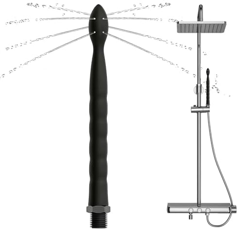 Analdusche für Duschkopf - 1 Stück Analdusche Aufsatz Brause, Mit 8 Löcher Silikon Klistier Douche, Reinigungswerkzeuge für den Intimbereich von Männern und Frauen