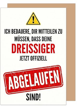 Edition Seidel Premium Glückwunschkarte zum 40. Geburtstag mit Umschlag. Karte Grußkarte Geburtstagskarte Spruch Sprüche Mann Frau Freundin Freund Kollege Kollegin Humor (G4137 SW026)