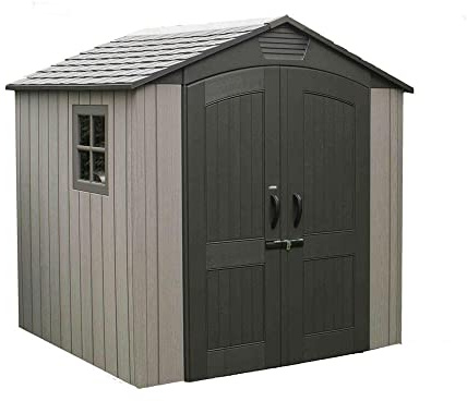 Lifetime Gerätehaus Stella 213x213x228 cm 195 kg/m2 Schneelast Kunststoff