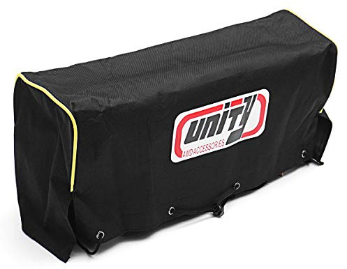 C-FUNN Winch Cover Universal For 6000-17000 Pounds Winch 17X26X56Cm Black