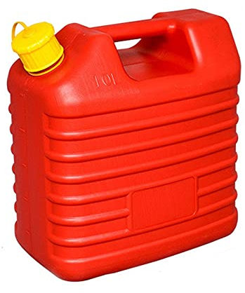 CGF- Benzinkanister 5L,10L,20L Benzinkanister zur Lagerung von Kraftstoff Dieselölbehälter Kanister mit Ausgießer für Benzin und Diesel, Siphon-Handpumpex1, Zugelassen mit UN-Zulassung