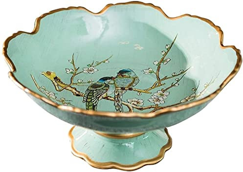 Portafrutta Fruttiera Cestino per frutta Ciotola di frutta moderna piattaforma di frutta in ceramica in ceramica for caramelle e frutta tavolo da pranzo tavola da cucina da cucina organizer ufficio ca