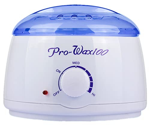 Elektrischer Wachswärmer für professionelle Haarentfernung - Geeignet für die Haarentfernung im Gesicht, an den Armen und unter den Achseln - 500ml (Weiß)