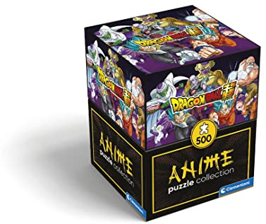 Clementoni 35134 Anime Dragonball 500 Pieces, Jigsaw Puzzle for Adults-Made in Italy