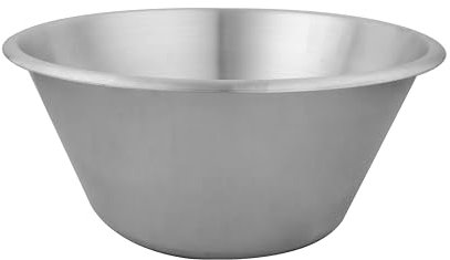 METRO Professional Bol para mezclar, acero inoxidable, ¯ 28 cm, 5.4 l, c—nico, apilable