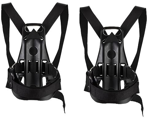 Knadgbft Mochila de tanque de aire para buceo, tanque de oxígeno, chaleco de buceo, soporte para mochila, esnórquel, 2 unidades
