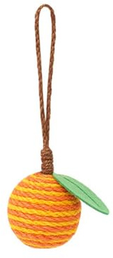 DONGKER Cat Sisal Ball, Fruit-Shaped Cat Hanging Rope Toy, Bite Resistant for Cats, Cages, Door Handles, Climbing Frames, Posts