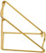 HAKIDZEL Portabottiglie in Metallo Piccolo Espositore Bottiglie Moderno Portabottiglie Design Stabile Ripiano Per Bottiglie Di Vino