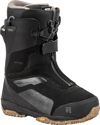 Nitro Skylab TLS Splitboardboot All Mountain Freeride Premium Schnellschnürsystem Boot Snowboardboot Bottes de Snowboard pour Hommes, Noir, MP 28.5 // EU 43 1/3 // US 10,5
