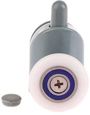 SkyjOy Roulette Douche Poulie de Cabine de Douche/Poulie de Porte coulissante en Verre/Rouleau de Salle de Douche/Glissières/Roues/Poulies Diamètre 20 mm/23 mm/25 mm/27 mm Roulette Porte Coulissant