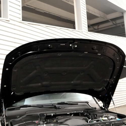 NINQ Avant Moteur Capot D'isolation Coussin Phonique pour Land Rover Discovery 3 4 L319 2004-2015, Voiture Tapis de Moteur Mousse Ignifuge Accessoires