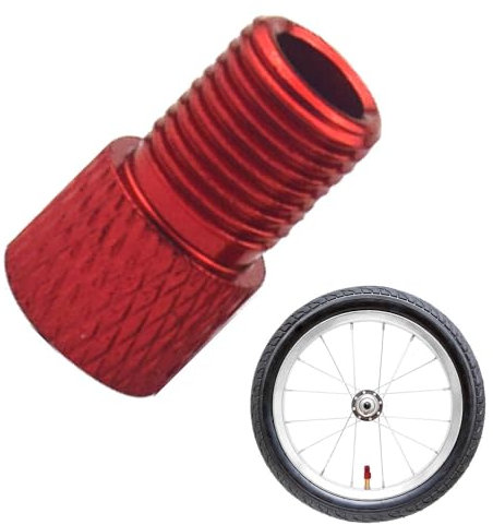 Fahrradventil Adapter Dichtring, Adapter Französisches Ventil, Adapter Fahrradventil Fahrradventil Adapter Set Mit Messing-Adapter Für Ventile, Inklusive Adapter