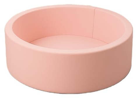 simpa morvita Round Pink Soft Memory Foam Replacement Ball Pit NO Balls - Dimensions 90cm (Dia) x 30cm (H)