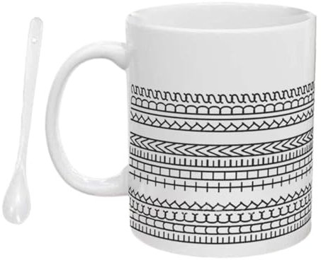 Generico Fucks This Shit Mug, tazza di messaggi nascosti da 10 once, umorismo unito Coppa per le bevande per adulti, soluzione ergonomica per bere, per la casa di tè per il latte d'acqua in campeggio