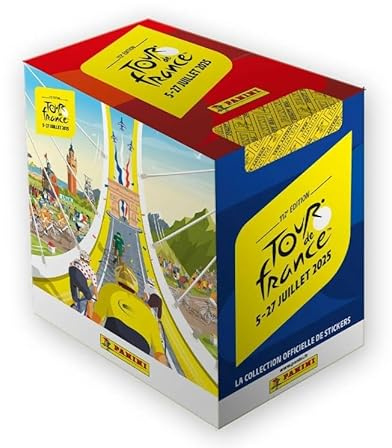 Panini Tour de France 2025 Stickerkollektion (Box mit 36 Tüten)