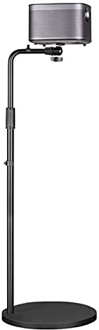 Projector Bracket Projector Mount Shelf Projector Floor Stand Extendable Length Projection with Adjustable Height to 57 Inch Black Projector Universal Bracket