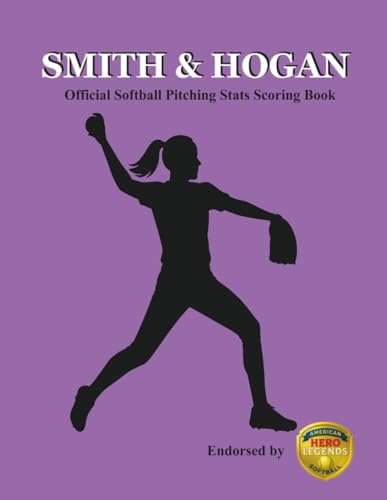 Smith & Hogan Official Softball Pitching Stats Scoring Book
