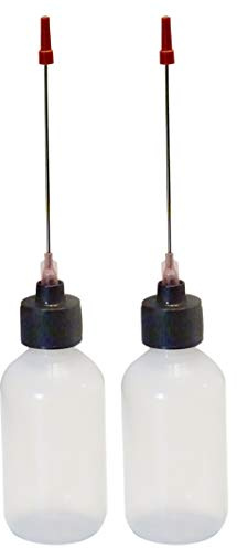 Liberty Products 2-2oz Plastic Squeeze Bottle all with 2 Stainless Applicators