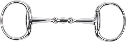 Olivenkopfgebiss EDELSTAHL 14 mm, doppelt gebrochen